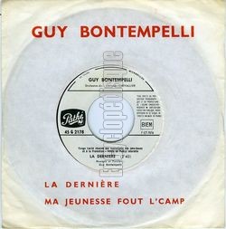 [Pochette de La dernire (Guy BONTEMPELLI)]