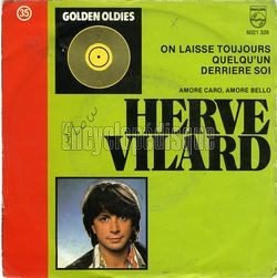 [Pochette de On laisse toujours quelqu’un derrire soi "Golden oldies N 35 " (Herv VILARD)]