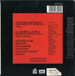 [Pochette de Les sous-entendus (Marie ENKO) - verso]