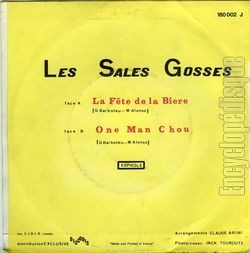 [Pochette de La fte de la bire (Les SALES GOSSES) - verso]