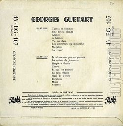 [Pochette de Moulin Rouge (Georges GUTARY) - verso]