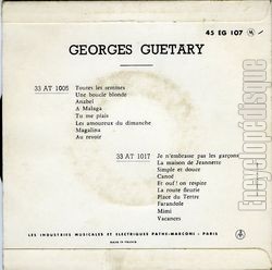 [Pochette de Moulin-Rouge (Georges GUTARY) - verso]