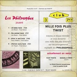 [Pochette de Ali-Baba twist (ORCHESTRE LES PHILOSOPHES) - verso]