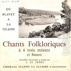 [Pochette de Du Blavet  la Vilaine (CHORALE JEANNE LA FLAMME D’HENNEBONT)]