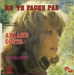 [Pochette de Ne te fche pas (Ariane COSTA) - verso]