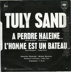 [Pochette de  perdre haleine (Tuly SAND) - verso]