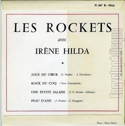 [Pochette de Joue du cœur (Les ROCKETS avec Irne HILDA) - verso]