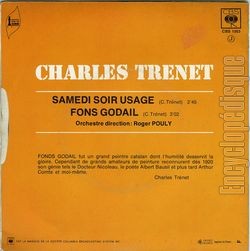 [Pochette de Samedi soir usag (Charles TRENET) - verso]