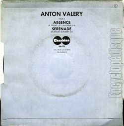 [Pochette de Absence (Anton VALRY) - verso]