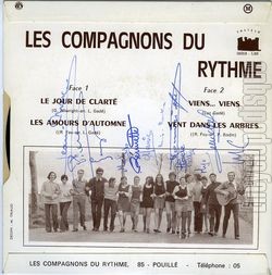 [Pochette de Le jour de clart (Les COMPAGNONS DU RYTHME) - verso]