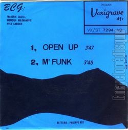 [Pochette de Open up (Frdric CASTEL) - verso]