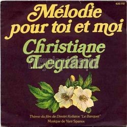 [Pochette de Mlodie pour toi et moi (Christiane LEGRAND)]