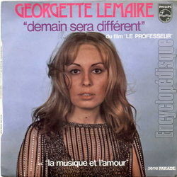 [Pochette de Demain sera diffrent (Georgette LEMAIRE)]