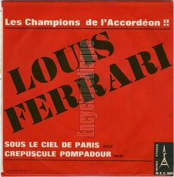 [Pochette de Les champions de l’accordon (Louis FERRARI) - verso]