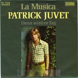 [Pochette de La musica (version allemande) (Patrick JUVET) - verso]