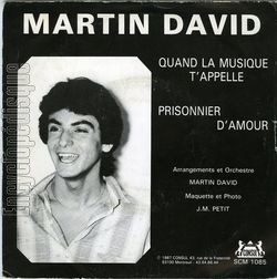 [Pochette de Quand la musique t’appelle (Martin DAVID)]