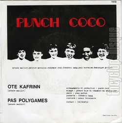 [Pochette de Ote kafrinn (PUNCH COCO) - verso]