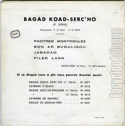 [Pochette de Paotred Montroulez (BAGAD KOAD-SERC’HO) - verso]