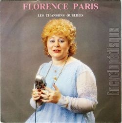 [Pochette de Les chansons oublies (Florence PARIS)]