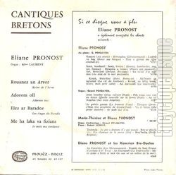 [Pochette de Cantiques bretons (liane PRONOST) - verso]