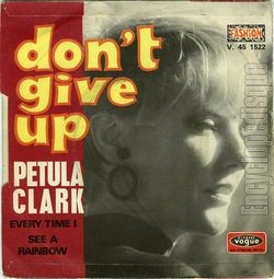 [Pochette de Don’t give up (Petula CLARK) - verso]