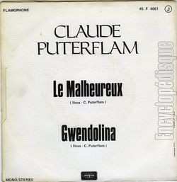 [Pochette de Le malheureux (Claude PUTERFLAM) - verso]