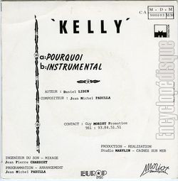 [Pochette de Pourquoi (KELLY (3)) - verso]