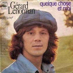 [Pochette de Quelque chose et moi (Grard LENORMAN)]