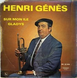 [Pochette de Sur mon ile / Gladys (Henri GNS) - verso]