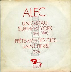 [Pochette de Un oiseau sur New-York (ALEC)]