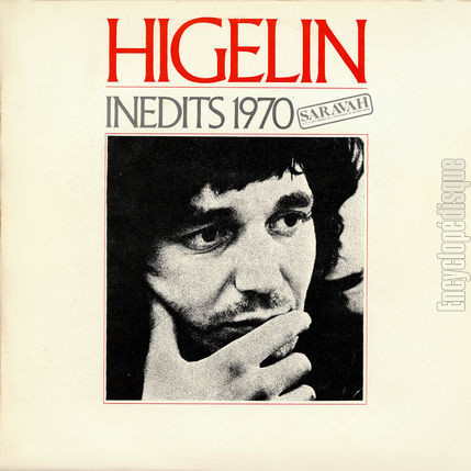 [Pochette de Indits 1970 (Jacques HIGELIN)]