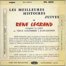 [Pochette de Les meilleures histoires juives de Ren Legrand (Ren LEGRAND) - verso]