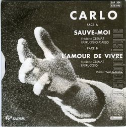 [Pochette de Sauve-moi (CARLO) - verso]