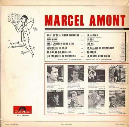 [Pochette de Olympia 64 (Marcel AMONT) - verso]