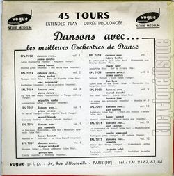 [Pochette de Dansons avec Aimable et Augusto Baldi - vol. 12 - (COMPILATION) - verso]