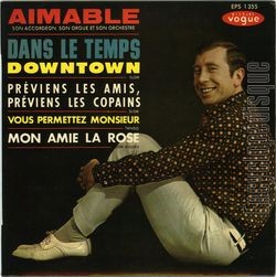 [Pochette de Dans le temps "Downtown" (AIMABLE)]