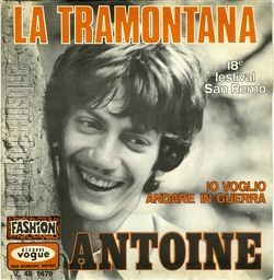 [Pochette de La tramontana (en italien) (ANTOINE)]