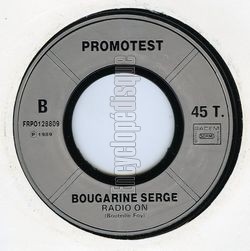 [Pochette de Fais-moi rver (Serge BOUGARINE) - verso]