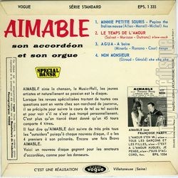 [Pochette de Minnie petite souris (AIMABLE) - verso]