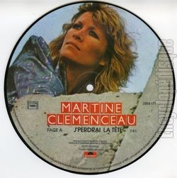 [Pochette de J’perdrai la tte (Martine CLMENCEAU)]