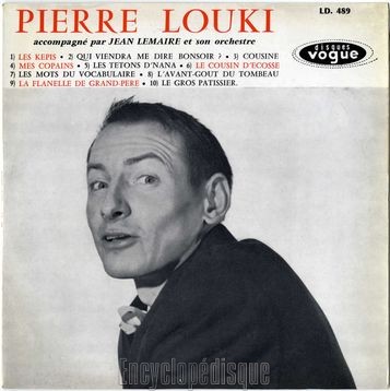 [Pochette de Pierre Louki (Pierre LOUKI)]