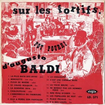 [Pochette de Sur les fortifs (Augusto BALDI)]