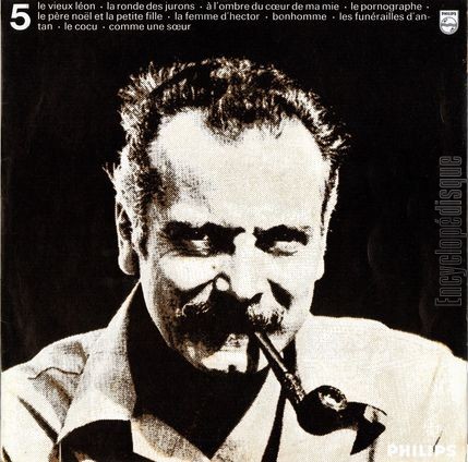 [Pochette de Le vieux Lon, Bonhomme, Le cocu… - 5 (Georges BRASSENS)]