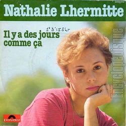 [Pochette de Il y a des jours comme a (Nathalie LHERMITTE)]