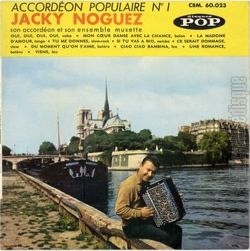 [Pochette de Accordon populaire n 1 (Jacky NOGUEZ)]