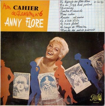 [Pochette de Mon cahier de chansons n 6 (Anny FLORE)]