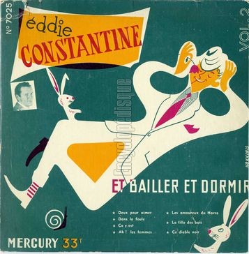 [Pochette de Et bailler et dormir (Eddie CONSTANTINE)]