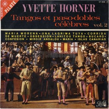 [Pochette de Tangos et paso-dobles clbres vol. 2 (Yvette HORNER)]