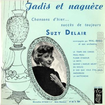 [Pochette de Jadis et nagure (Suzy DELAIR)]