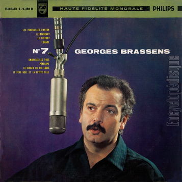 [Pochette de Les funrailles d’antan, L’orage, Pnlope… - n 7 (Georges BRASSENS)]